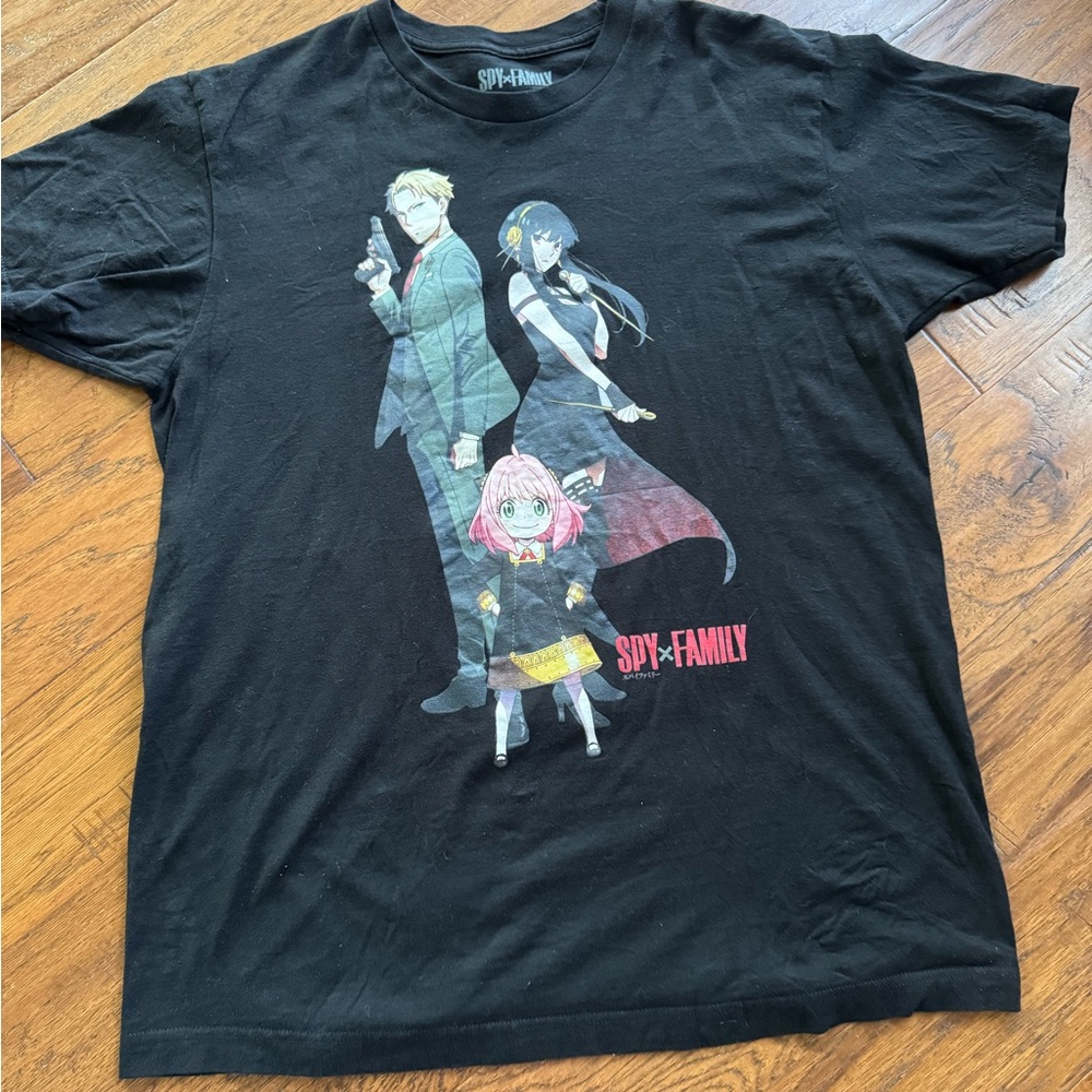 Spy Family‎ Aimee Black T Shirt